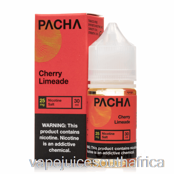 Vape Juice South Africa Cherry Limeade - Pacha Salts - 30Ml 50Mg
